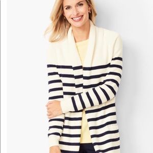 Beautiful long Talbots sweater.